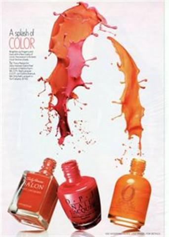 Coral to Brighten Fingers and Toes