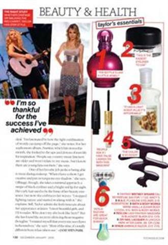 Taylor Swift's Beauty Essentials
