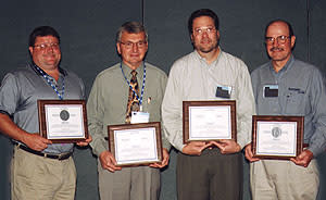 TMC Presents Five Silver Spark Plug awards