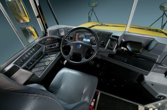 Blue Bird redesigns cockpit of Type C unit