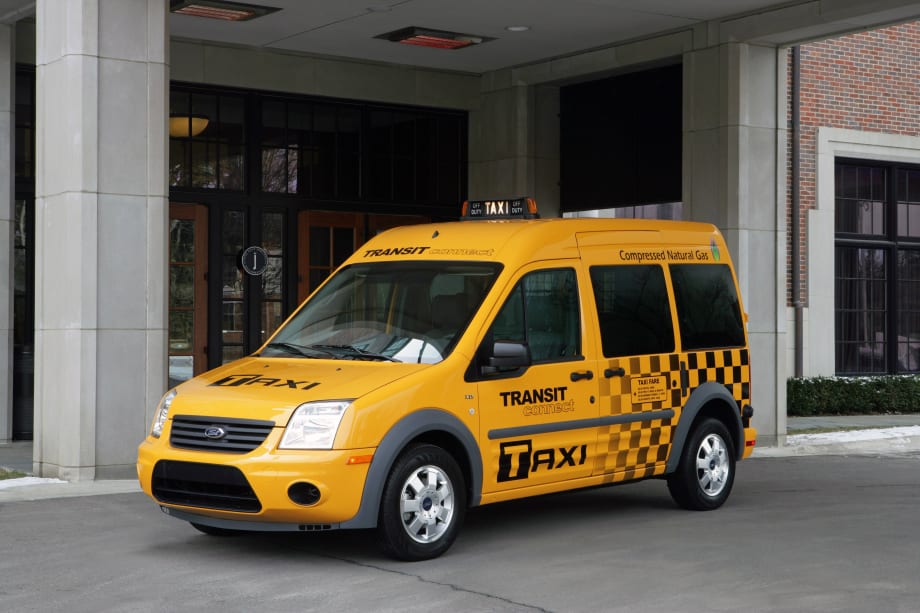 New England Cab Company Adds 35 CNG-Fueled Ford Transit Connect Taxis