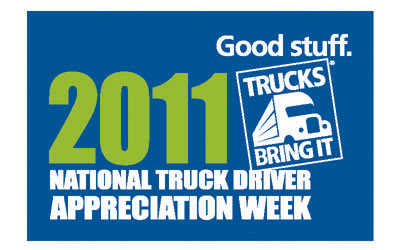 National Truck Driver Appreciation Week in the news