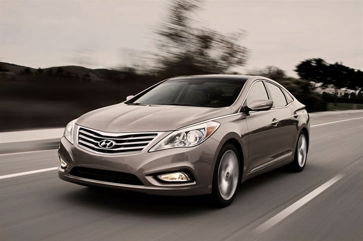 2012 Hyundai Azera Named IIHS Top Safety Pick