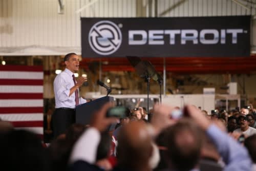 Detroit Diesel Hosts President Obama