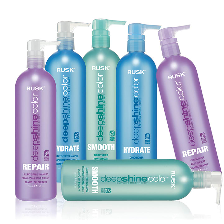 The Art of Haircolor Timeline - Rusk's 10th Anniversary of Deepshine
