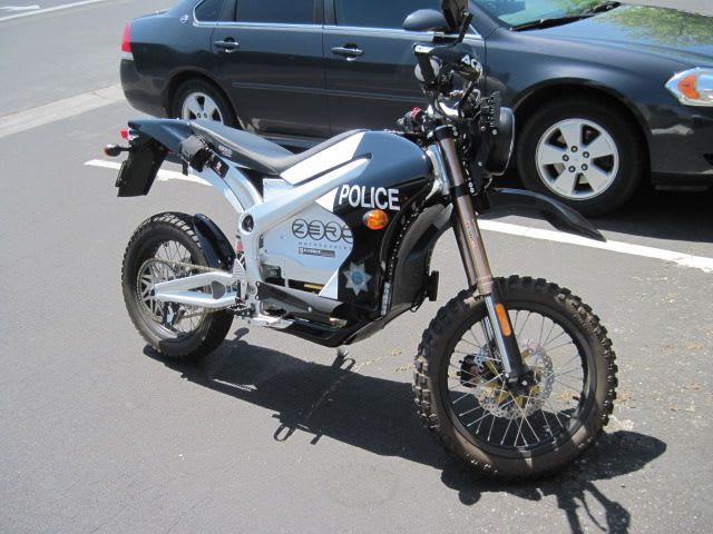 Sebastopol Police Uses Electric Motorcycle for Patrol