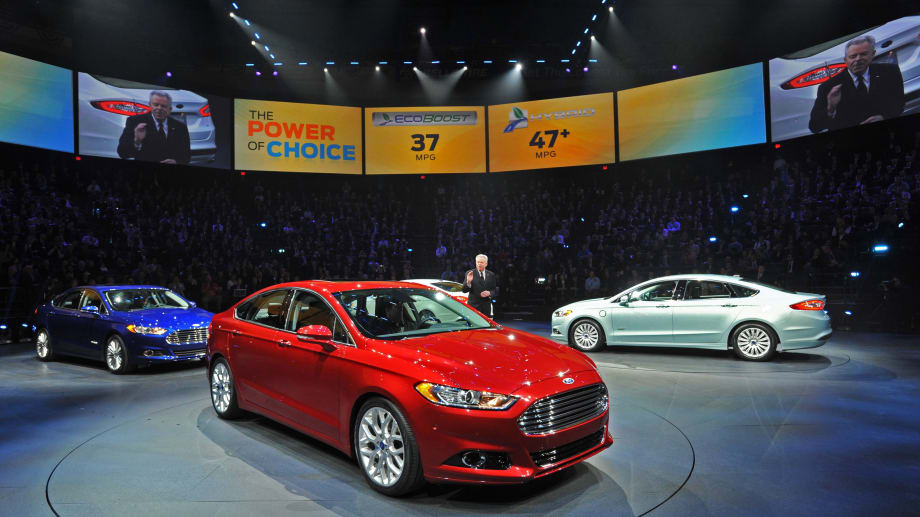 Ford Debuts New Fusion at Detroit Auto Show