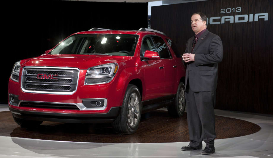 GM Unveils New 2013-MY GMC Acadia at Chicago Auto Show