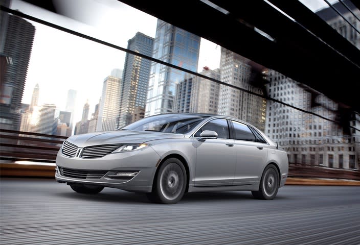 2013-MY Lincoln MKZ Hybrid to Get 45 MPG Across the Board, Ford Reports