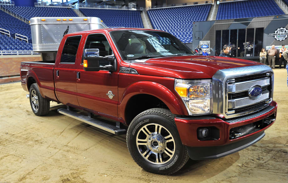2013 Ford F-Series Boosts Towing and Payload Capacities