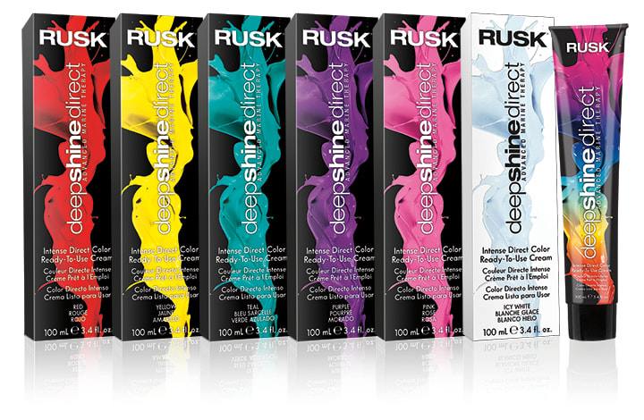 The Art of Haircolor Timeline - Rusk's 10th Anniversary of Deepshine