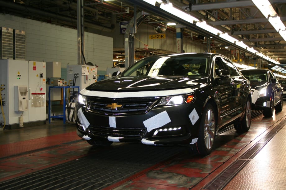 GM Begins Production of All-New 2014 Chevrolet Impala