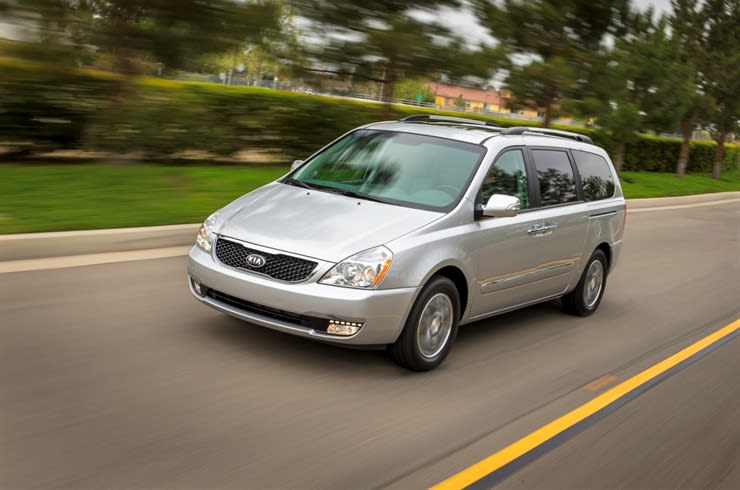 Kia Sedona Earns NHTSA 5-Star Safety Rating