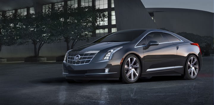 Cadillac Debuts 2014 ELR Extended-Range EV in Detroit