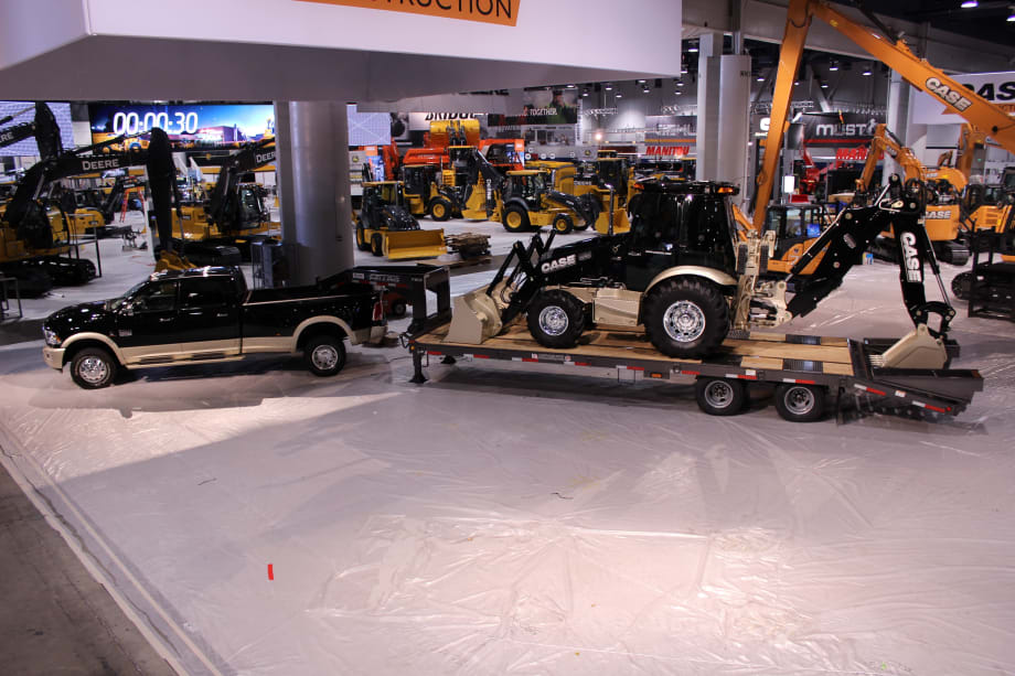 Ram Truck & CASE Unveil One-of-a-Kind Backhoe