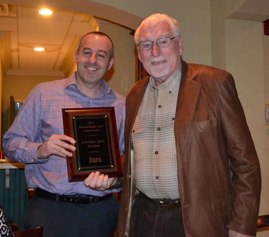 Carolina Auto Auction Named 2013 Top Auction House