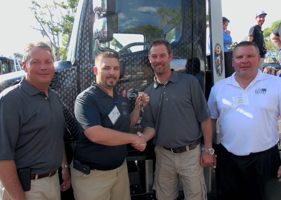 Winner of Hino Trucks, Miller Industries Tow Truck Giveaway