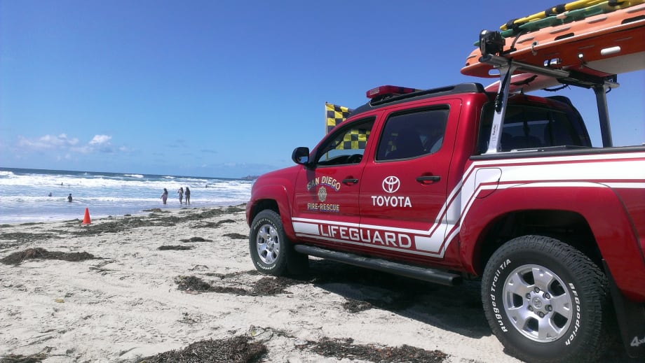 Toyota Donates 34 Trucks, SUVs to Calif. Lifeguards