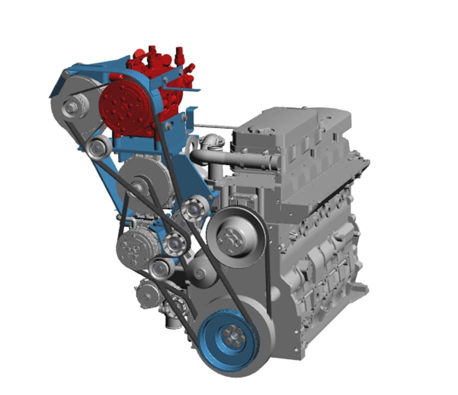 TM43 Mount & Drive Kit for Ford F-650/F-750