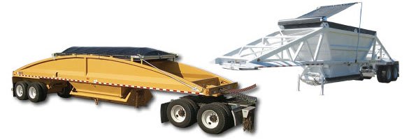 Tarping Systems for Belly Dumps