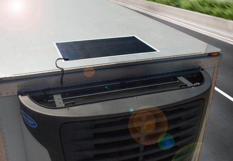 Solar Panel for Refrigerated Trailers