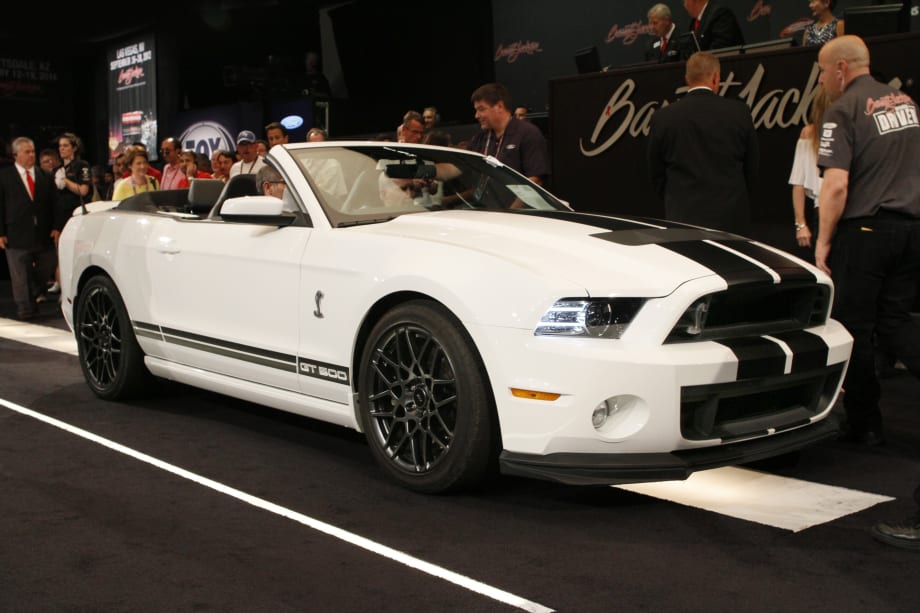 2014 Ford Shelby GT500 Convertible Auctioned for $500,000 for Charitable Cause