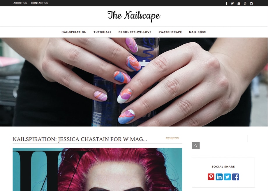 A Sweet Nailscape: The New Nail Blog For Pros