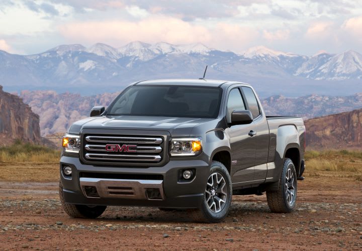 2015 GMC Canyon Mid-Size Pickup Introduced