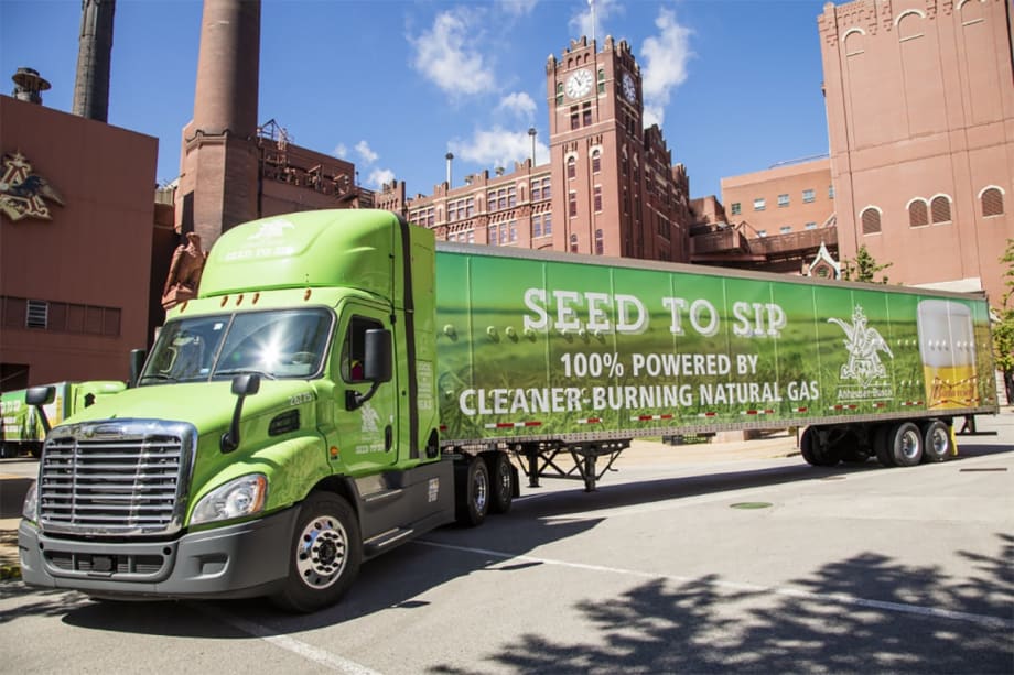 Anheuser-Busch Adds RNG to its Growing Green Fleet