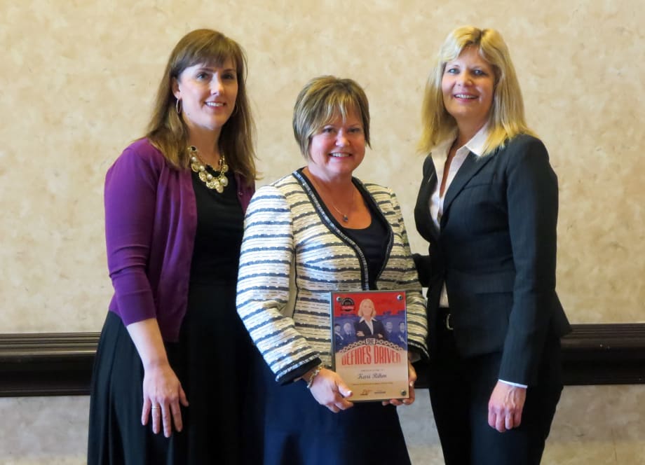 WIT Honors Rihm  2015 Influential Woman in Trucking