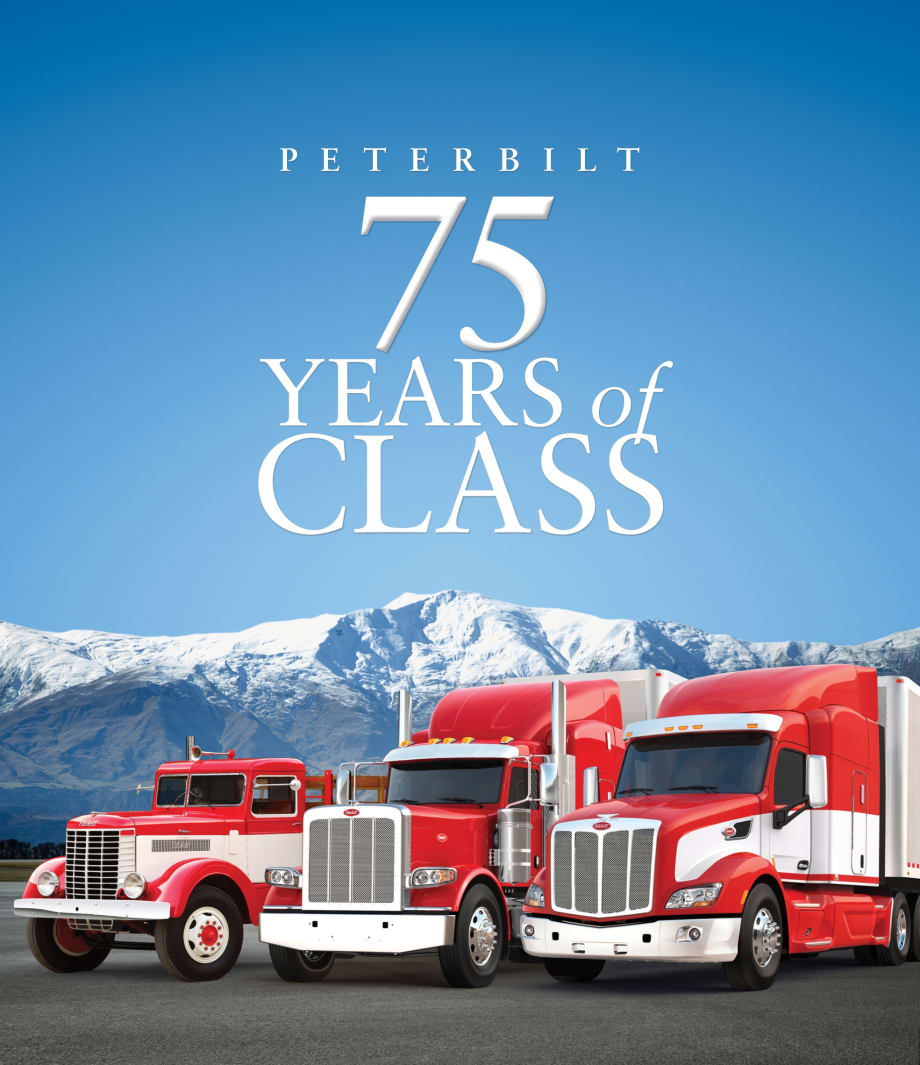 "Peterbilt 75 Years of Class" Anniversary Book