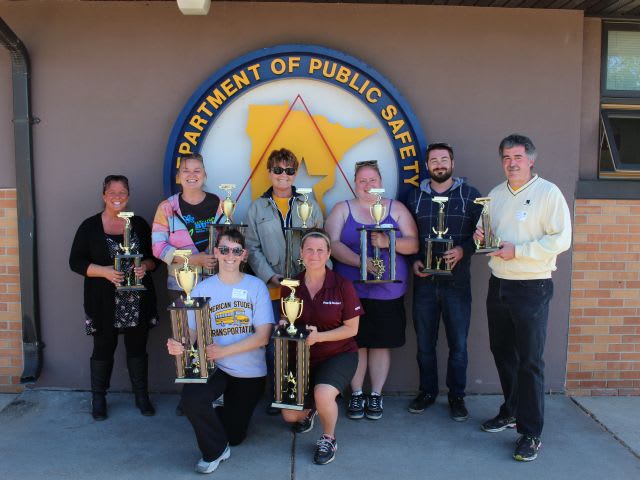 Minnesota school bus drivers showcase skills
