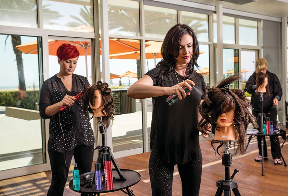 Attend Classes for California-Inspired Haircuts, Hairstyles and Updos by Sexy Hair