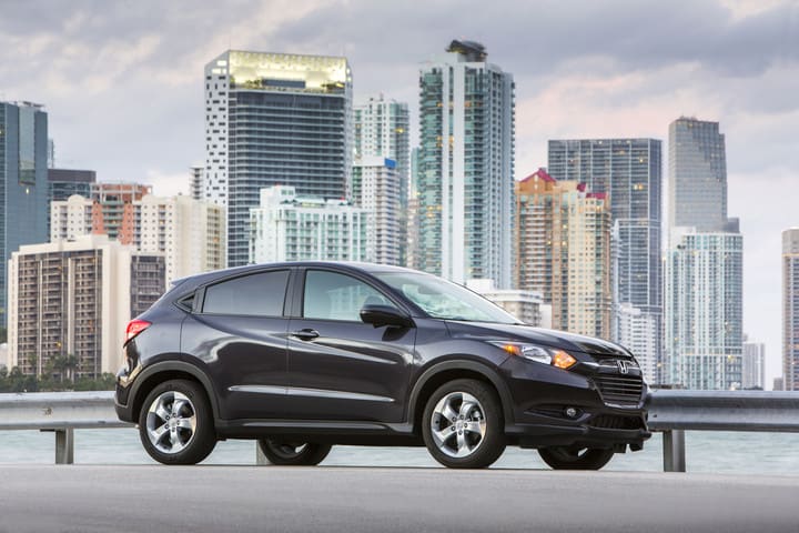 2016 Honda HR-V Earns 5-Star Safety Rating