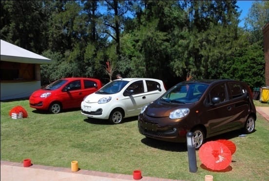 Chery Debuts QQ Minicar in Argentina