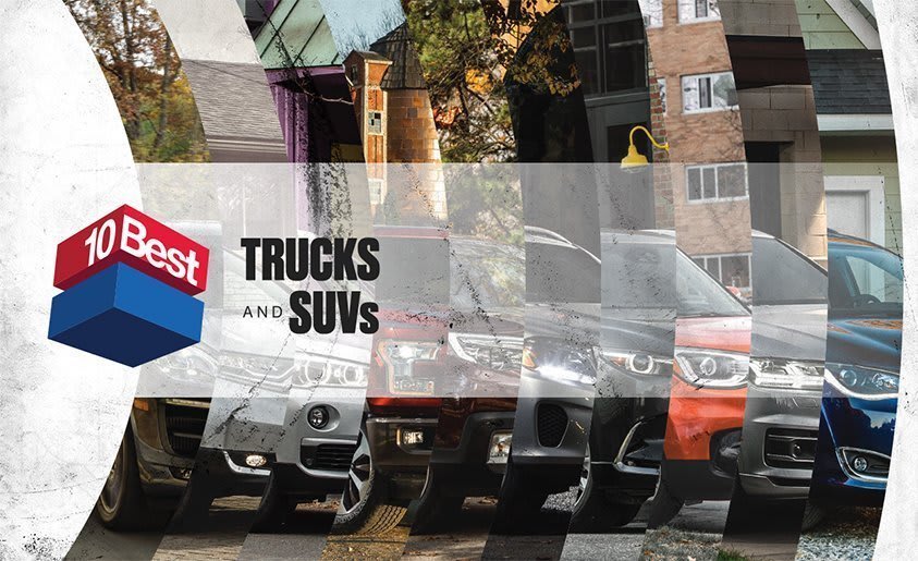 Car and Driver Reveals Winners of '10Best Trucks and SUVs' Awards