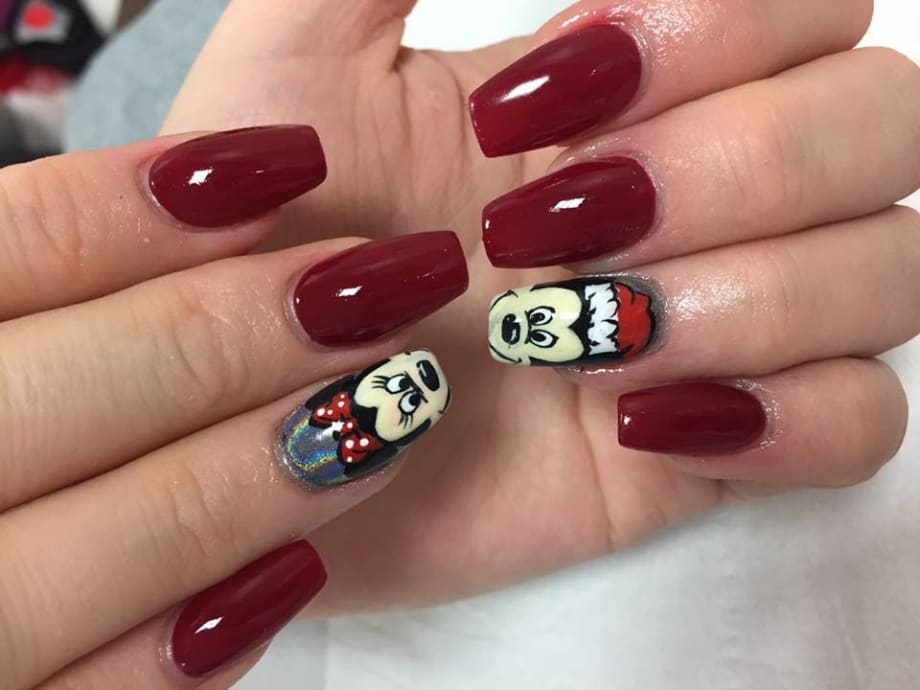 Day 21: Disney Medley Nail Art