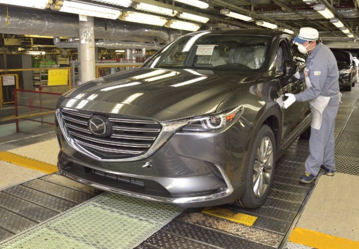 Mazda Starts 2016 CX-9 Production