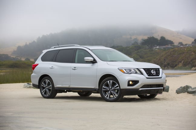 Nissan Pathfinder Draws 5-Star Safety Rating