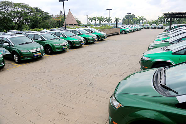 BYD Launches Largest EV Taxi Fleet in Southeast Asia