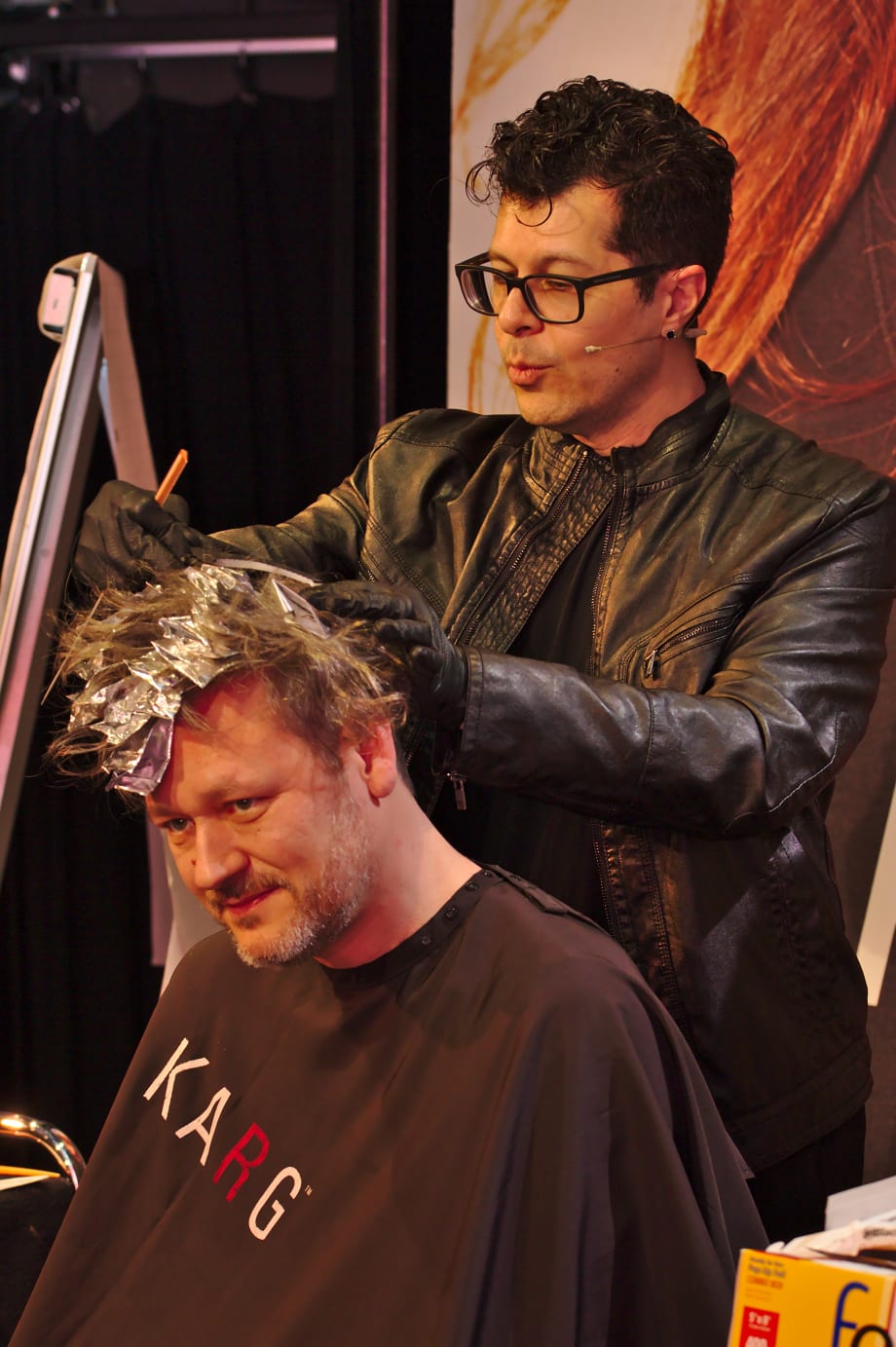 Sharing Hollywood Hair Color Secrets at the Karg Unplugged Show