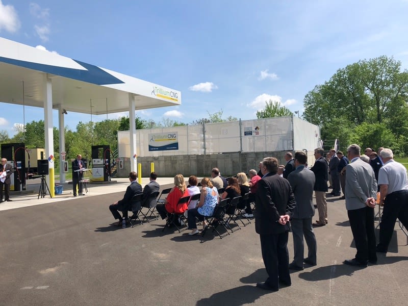 Trillium Opens Third CNG Station for PennDOT