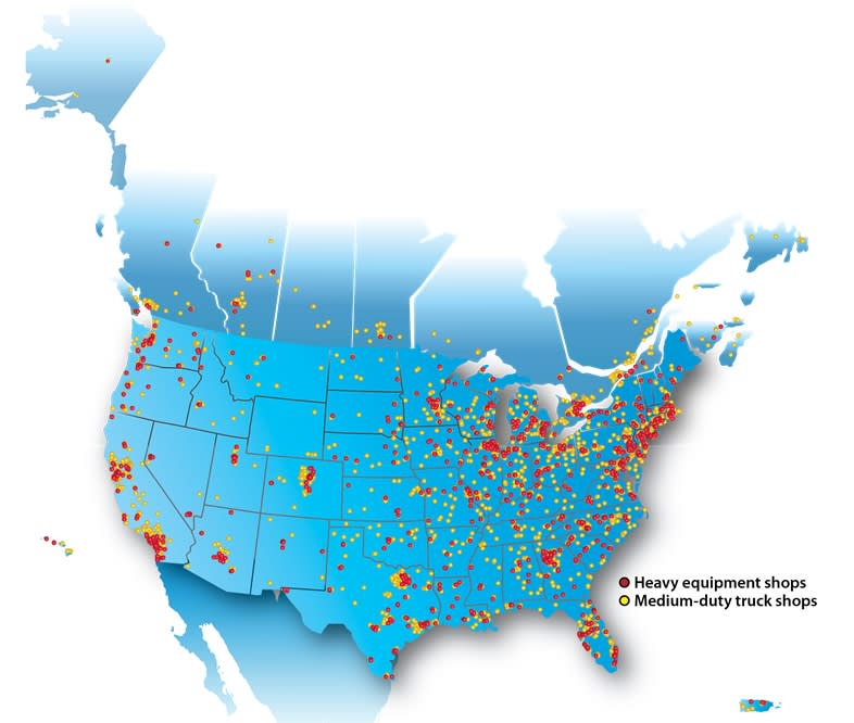 CEI Adds 1,000th Truck Collision Repair Center
