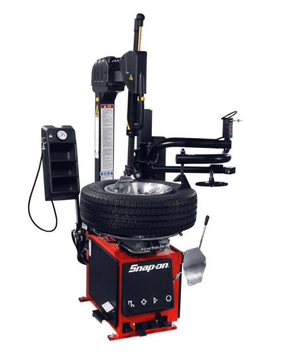 Heavy-Duty Tilt Back Changer Handles Larger Tires