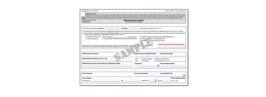 Next Step in CDL Med Card Process Delayed
