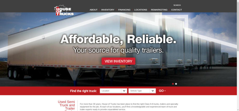 House of Trucks Launches New Website