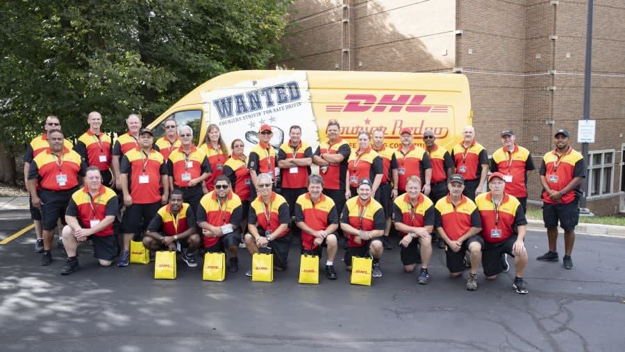 DHL Holds Third Driver Safety Competition