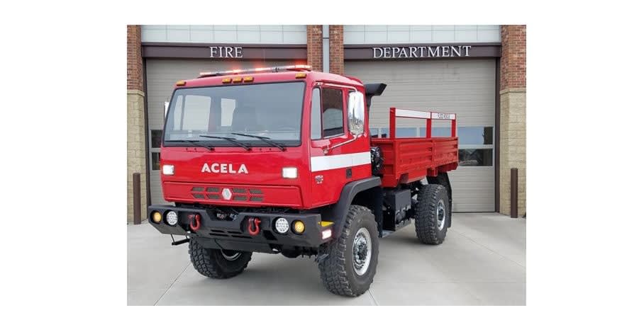 Acela Expands Line of High Water/Flood Rescue Trucks