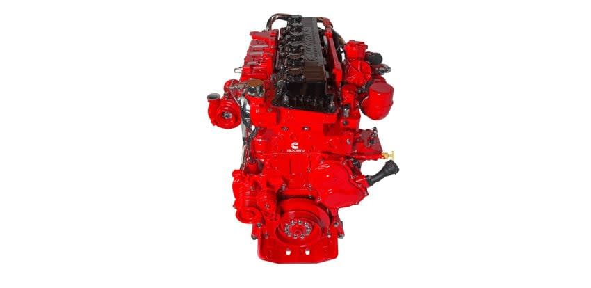 Cummins Westport ISX12N Engine Tested for Performance