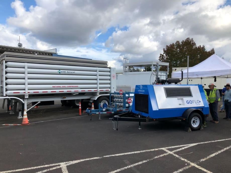 Natural Gas Utility Purchases Mobile CNG Compressor